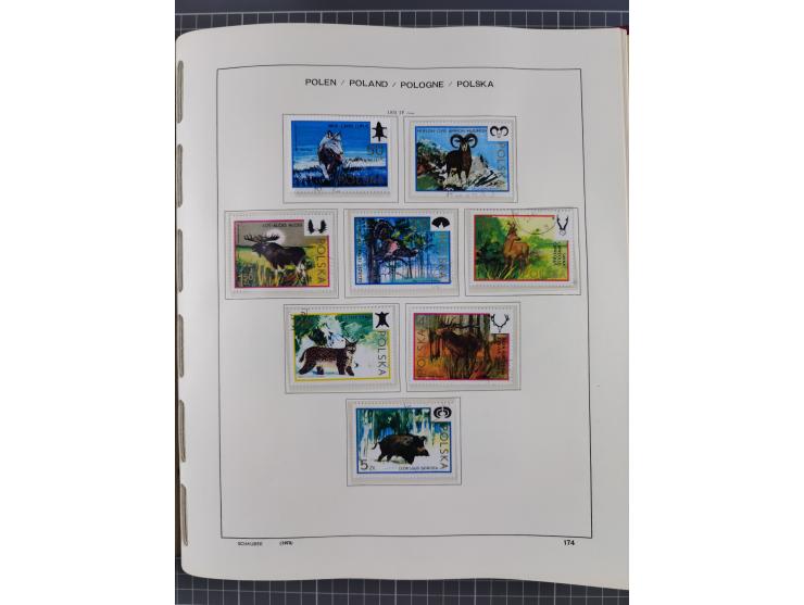 1918/89 (ca.), mint never hinged/unused and mostly used collection with duplicates, including Polish areas, Schlesien, etc., 