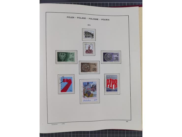 1918/89 (ca.), mint never hinged/unused and mostly used collection with duplicates, including Polish areas, Schlesien, etc., 