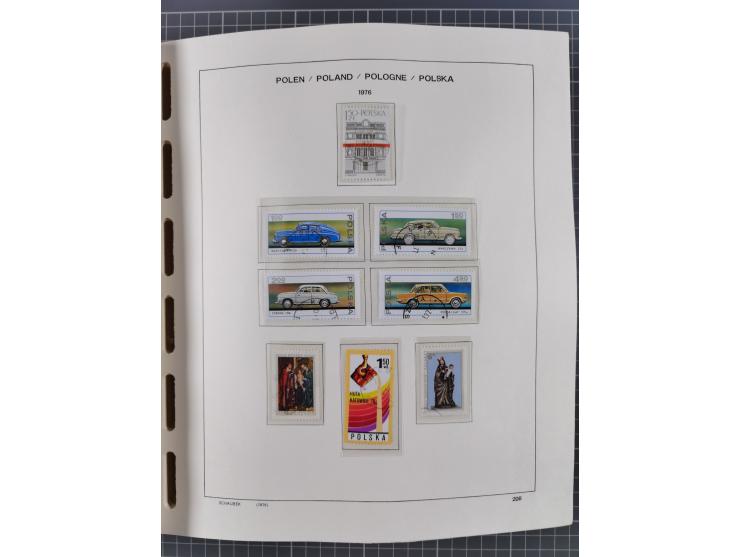 1918/89 (ca.), mint never hinged/unused and mostly used collection with duplicates, including Polish areas, Schlesien, etc., 