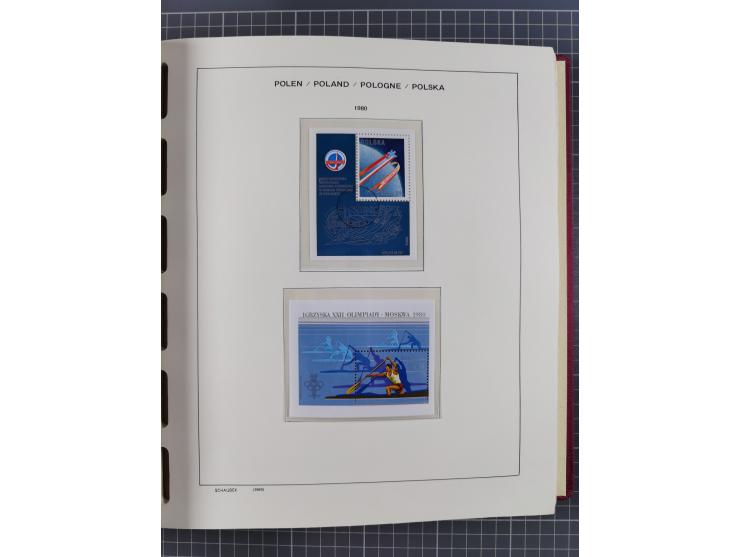 1918/89 (ca.), mint never hinged/unused and mostly used collection with duplicates, including Polish areas, Schlesien, etc., 