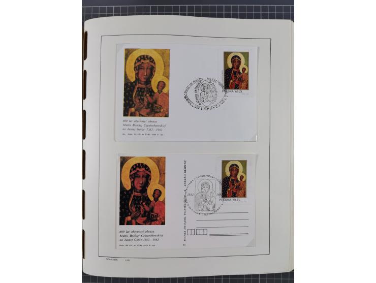 1918/89 (ca.), mint never hinged/unused and mostly used collection with duplicates, including Polish areas, Schlesien, etc., 