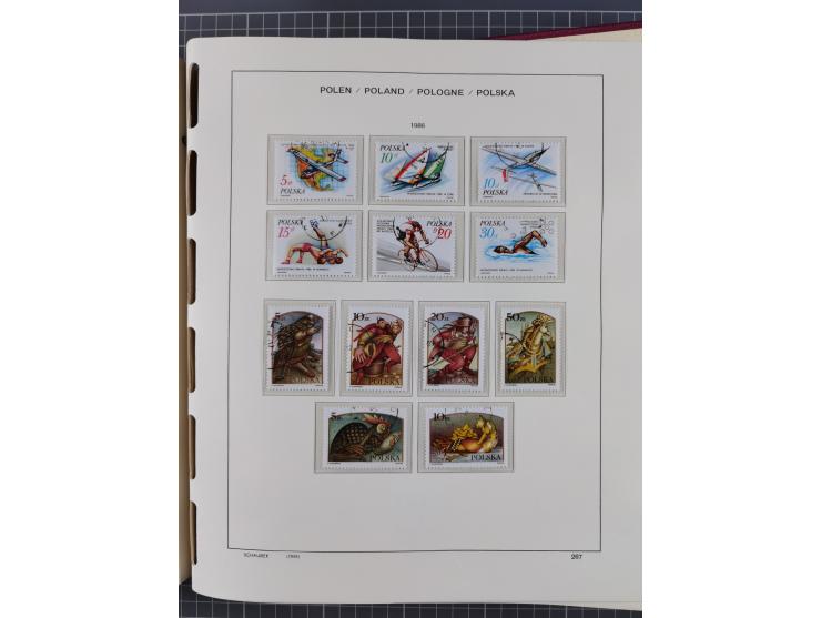 1918/89 (ca.), mint never hinged/unused and mostly used collection with duplicates, including Polish areas, Schlesien, etc., 