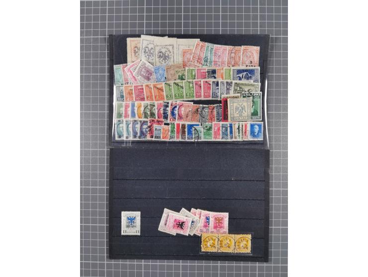 1913/68 (ca.), unused and used collection with some covers, including Forerunners, Provisional issue Korce, Argyrokastron Epi