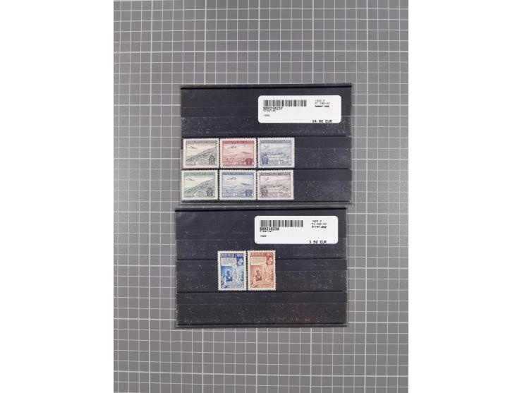 1913/68 (ca.), unused and used collection with some covers, including Forerunners, Provisional issue Korce, Argyrokastron Epi