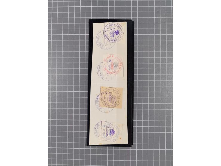 1913/68 (ca.), unused and used collection with some covers, including Forerunners, Provisional issue Korce, Argyrokastron Epi