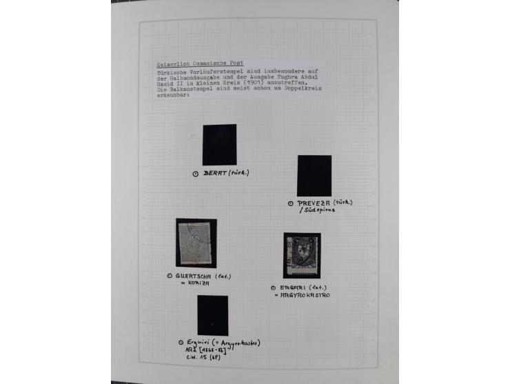 1913/68 (ca.), unused and used collection with some covers, including Forerunners, Provisional issue Korce, Argyrokastron Epi