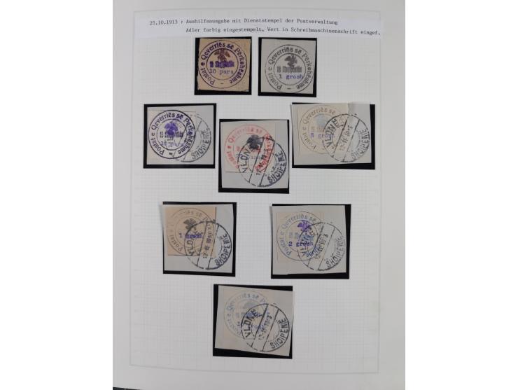 1913/68 (ca.), unused and used collection with some covers, including Forerunners, Provisional issue Korce, Argyrokastron Epi
