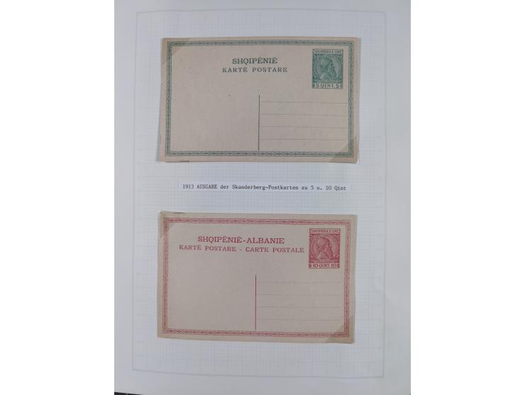 1913/68 (ca.), unused and used collection with some covers, including Forerunners, Provisional issue Korce, Argyrokastron Epi