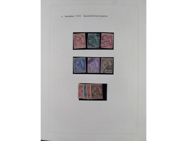 1913/68 (ca.), unused and used collection with some covers, including Forerunners, Provisional issue Korce, Argyrokastron Epi