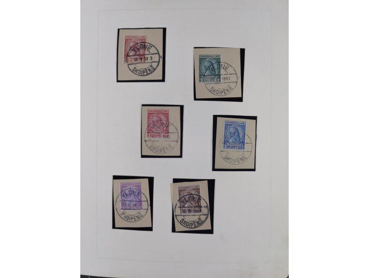 1913/68 (ca.), unused and used collection with some covers, including Forerunners, Provisional issue Korce, Argyrokastron Epi