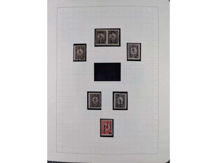 1913/68 (ca.), unused and used collection with some covers, including Forerunners, Provisional issue Korce, Argyrokastron Epi