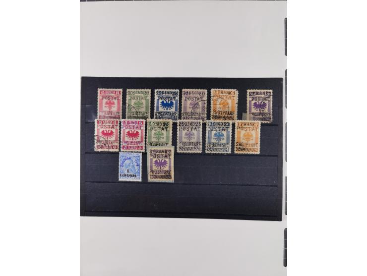 1913/68 (ca.), unused and used collection with some covers, including Forerunners, Provisional issue Korce, Argyrokastron Epi