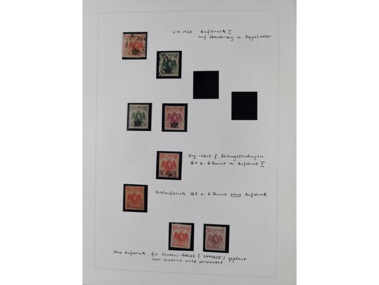 1913/68 (ca.), unused and used collection with some covers, including Forerunners, Provisional issue Korce, Argyrokastron Epi