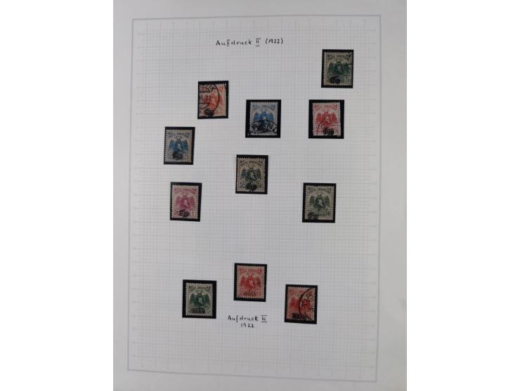 1913/68 (ca.), unused and used collection with some covers, including Forerunners, Provisional issue Korce, Argyrokastron Epi