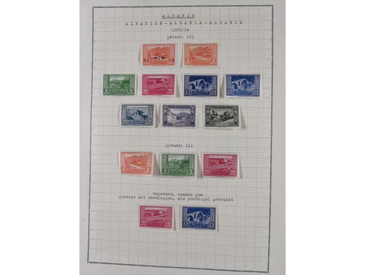 1913/68 (ca.), unused and used collection with some covers, including Forerunners, Provisional issue Korce, Argyrokastron Epi