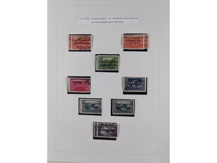 1913/68 (ca.), unused and used collection with some covers, including Forerunners, Provisional issue Korce, Argyrokastron Epi