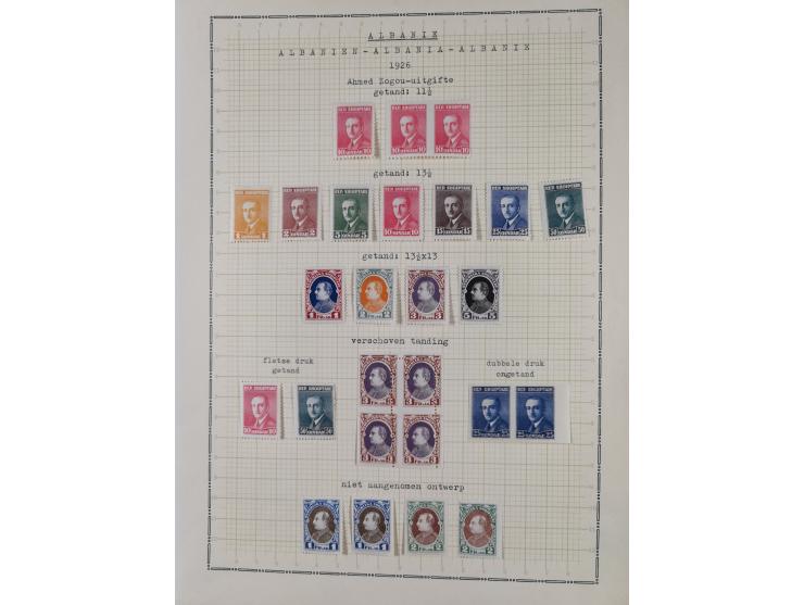 1913/68 (ca.), unused and used collection with some covers, including Forerunners, Provisional issue Korce, Argyrokastron Epi