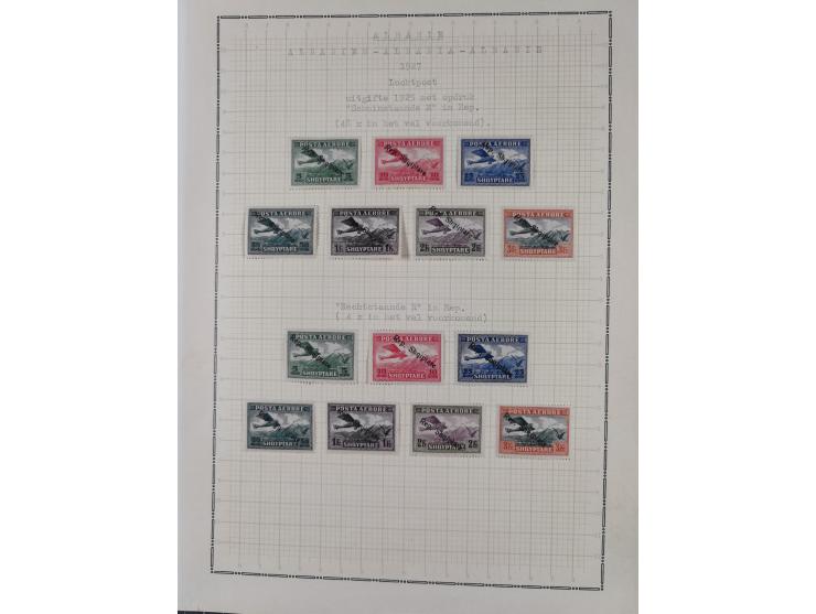 1913/68 (ca.), unused and used collection with some covers, including Forerunners, Provisional issue Korce, Argyrokastron Epi