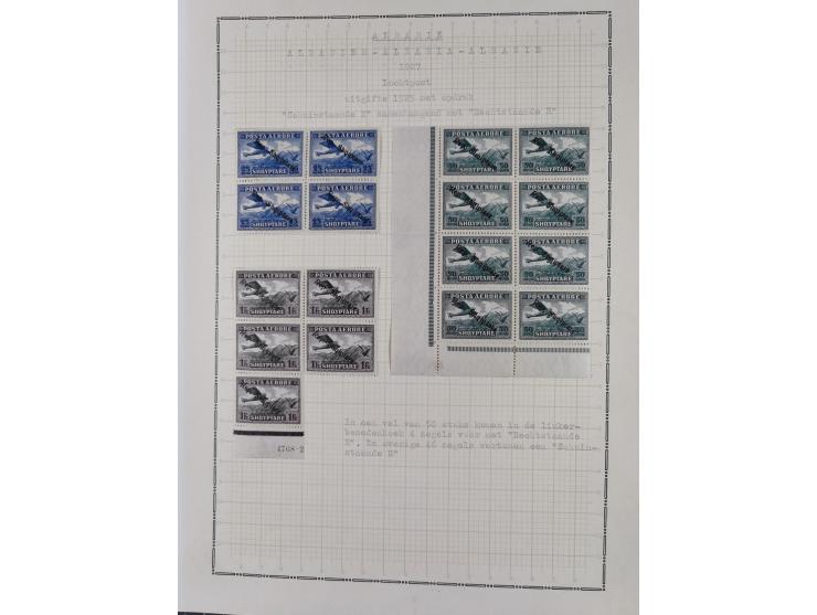 1913/68 (ca.), unused and used collection with some covers, including Forerunners, Provisional issue Korce, Argyrokastron Epi