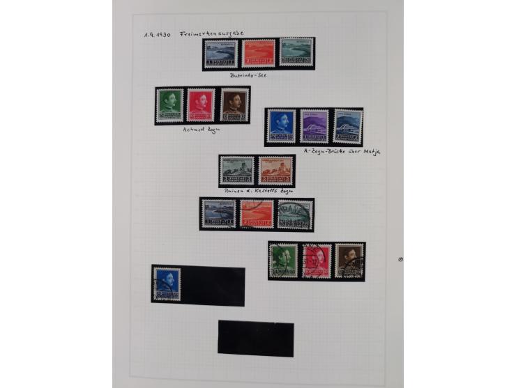 1913/68 (ca.), unused and used collection with some covers, including Forerunners, Provisional issue Korce, Argyrokastron Epi