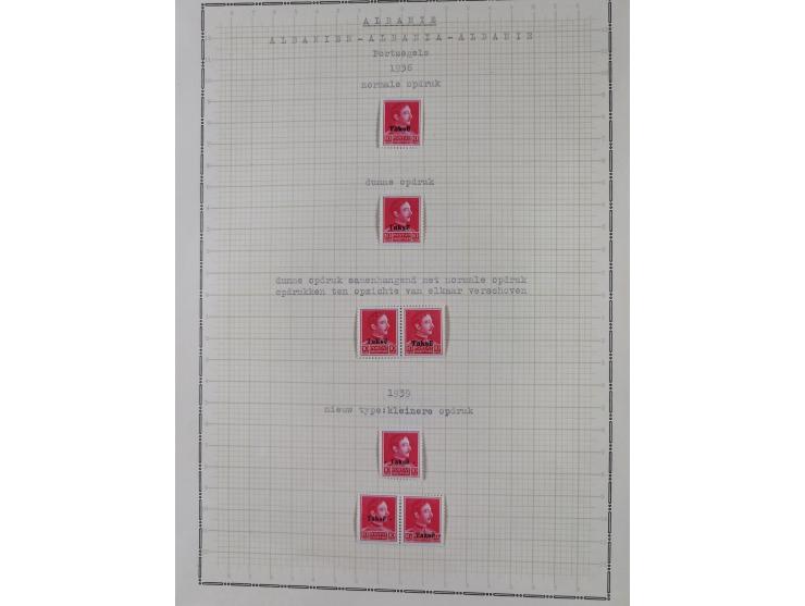 1913/68 (ca.), unused and used collection with some covers, including Forerunners, Provisional issue Korce, Argyrokastron Epi