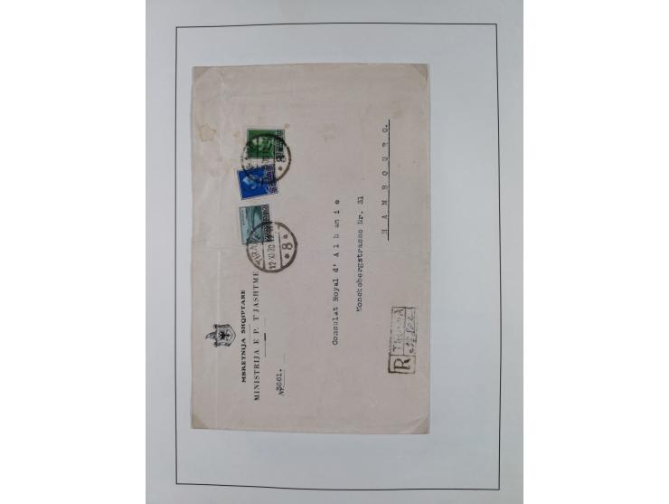 1913/68 (ca.), unused and used collection with some covers, including Forerunners, Provisional issue Korce, Argyrokastron Epi