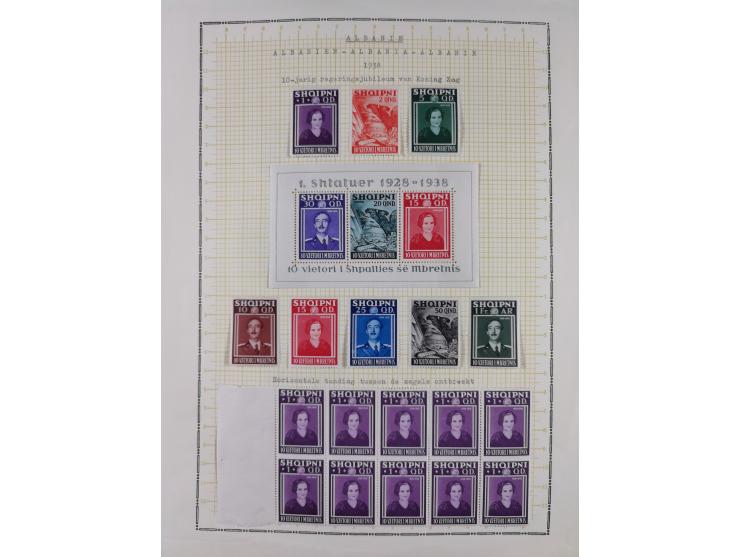 1913/68 (ca.), unused and used collection with some covers, including Forerunners, Provisional issue Korce, Argyrokastron Epi