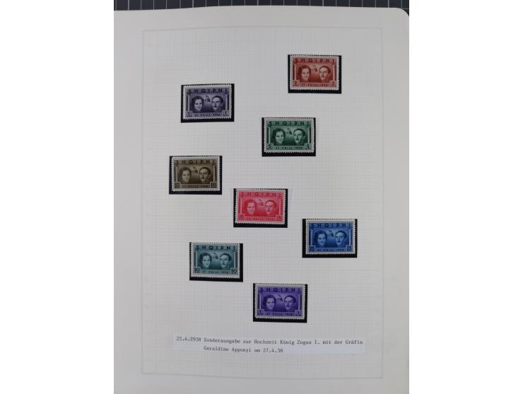 1913/68 (ca.), unused and used collection with some covers, including Forerunners, Provisional issue Korce, Argyrokastron Epi