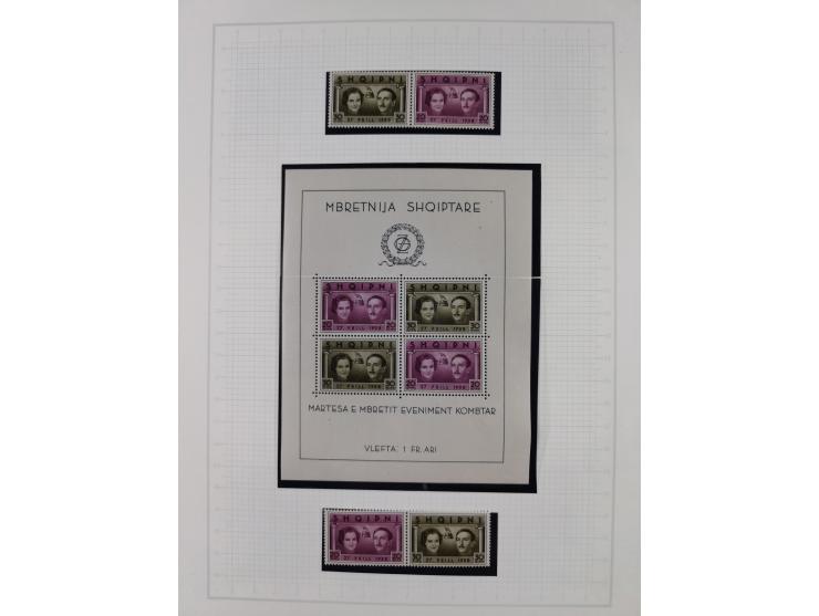 1913/68 (ca.), unused and used collection with some covers, including Forerunners, Provisional issue Korce, Argyrokastron Epi