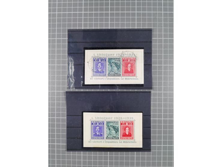 1913/68 (ca.), unused and used collection with some covers, including Forerunners, Provisional issue Korce, Argyrokastron Epi