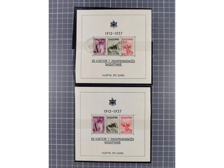 1913/68 (ca.), unused and used collection with some covers, including Forerunners, Provisional issue Korce, Argyrokastron Epi