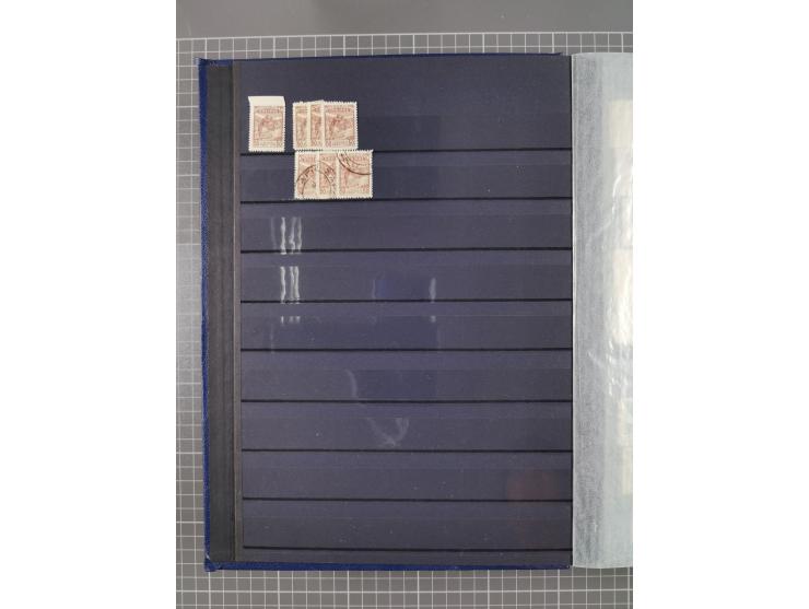 GREEK OCCUPATIONS &amp; LOCALS: 1859/1942 (ca.), mint never hinged/unused and used collection with 24 covers, many duplicates