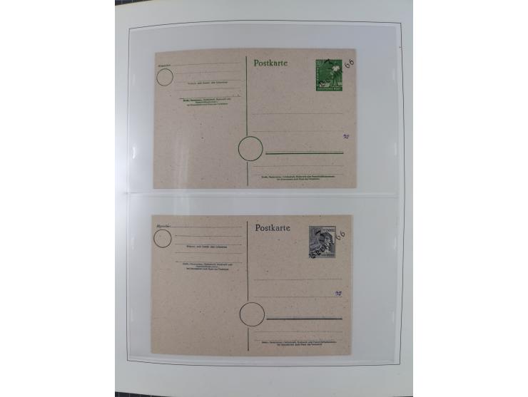 1948, sehr reichhaltige fast ausschließlich postfrische Material-Sammlung des Bezirk 3 mit vielen hunderten Marken sauber sor