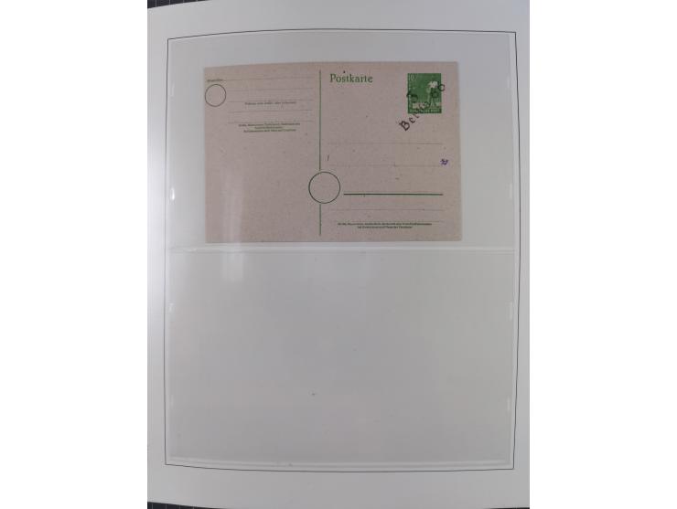 1948, sehr reichhaltige fast ausschließlich postfrische Material-Sammlung des Bezirk 3 mit vielen hunderten Marken sauber sor