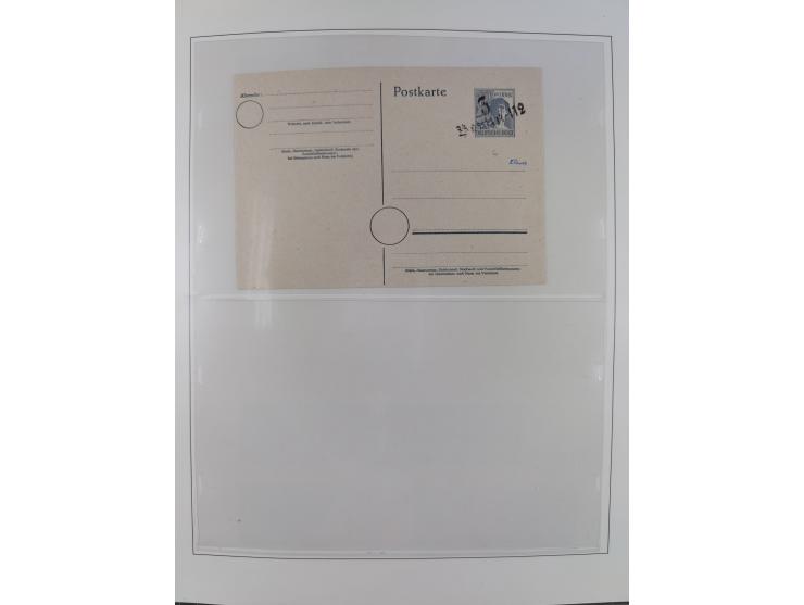 1948, sehr reichhaltige fast ausschließlich postfrische Material-Sammlung des Bezirk 3 mit vielen hunderten Marken sauber sor