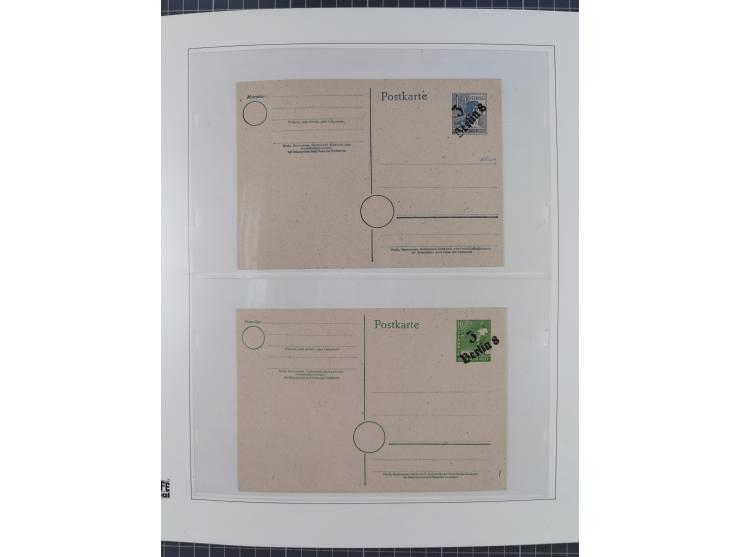 1948, sehr reichhaltige fast ausschließlich postfrische Material-Sammlung des Bezirk 3 mit vielen hunderten Marken sauber sor