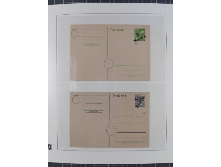 1948, sehr reichhaltige fast ausschließlich postfrische Material-Sammlung des Bezirk 3 mit vielen hunderten Marken sauber sor