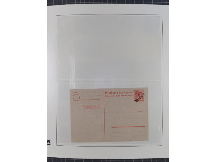 1948, sehr reichhaltige fast ausschließlich postfrische Material-Sammlung des Bezirk 3 mit vielen hunderten Marken sauber sor
