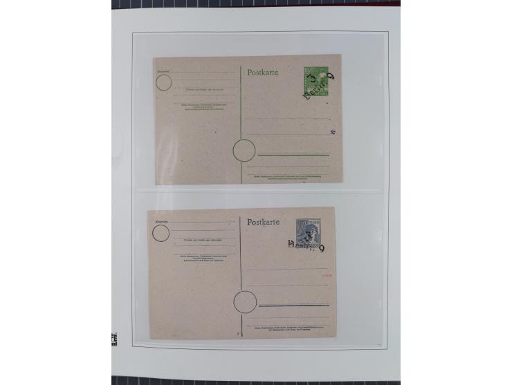 1948, sehr reichhaltige fast ausschließlich postfrische Material-Sammlung des Bezirk 3 mit vielen hunderten Marken sauber sor