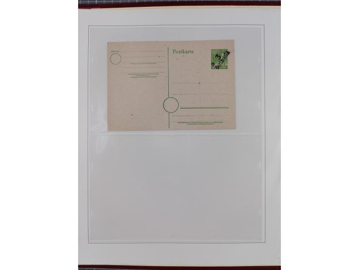 1948, sehr reichhaltige fast ausschließlich postfrische Material-Sammlung des Bezirk 3 mit vielen hunderten Marken sauber sor