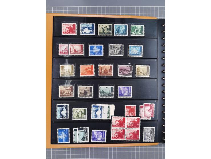 1941/95 (ca.), mint never hinged/unused and used collection with some covers, including Officials and Postage Dues, strength 