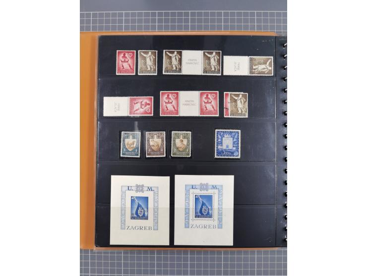 1941/95 (ca.), mint never hinged/unused and used collection with some covers, including Officials and Postage Dues, strength 