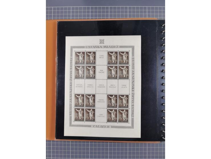 1941/95 (ca.), mint never hinged/unused and used collection with some covers, including Officials and Postage Dues, strength 