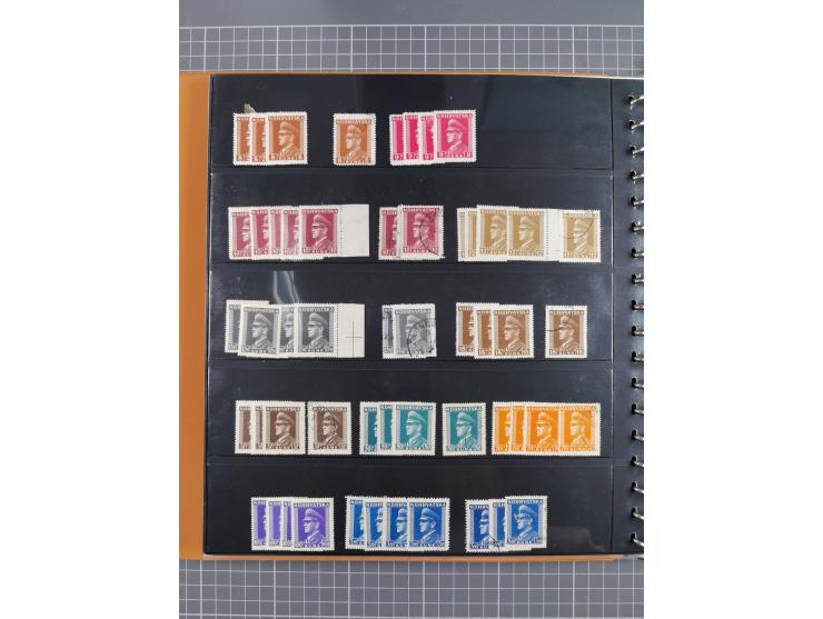 1941/95 (ca.), mint never hinged/unused and used collection with some covers, including Officials and Postage Dues, strength 