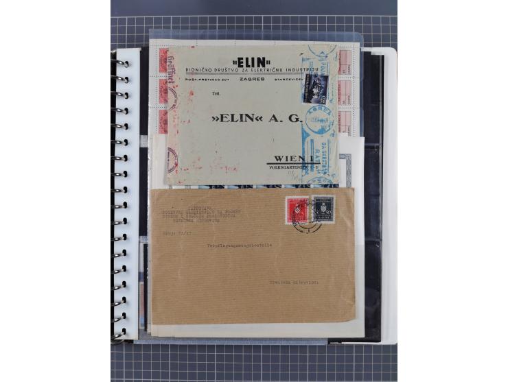 1941/95 (ca.), mint never hinged/unused and used collection with some covers, including Officials and Postage Dues, strength 