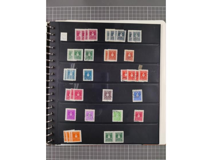 1941/95 (ca.), mint never hinged/unused and used collection with some covers, including Officials and Postage Dues, strength 