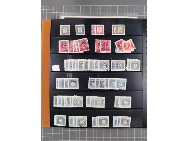 1941/95 (ca.), mint never hinged/unused and used collection with some covers, including Officials and Postage Dues, strength 