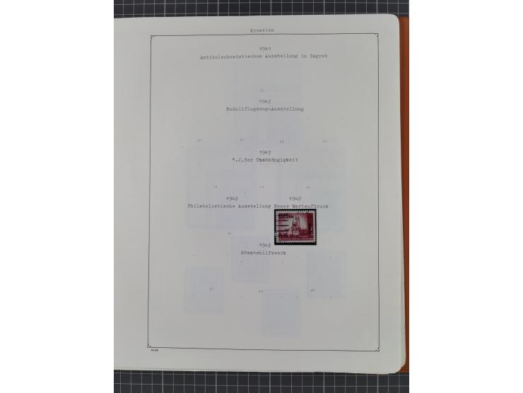 1941/95 (ca.), mint never hinged/unused and used collection with some covers, including Officials and Postage Dues, strength 