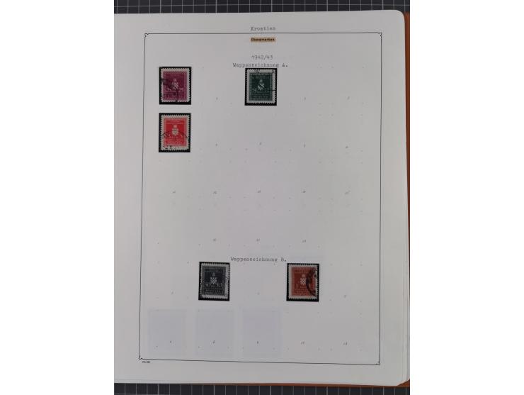 1941/95 (ca.), mint never hinged/unused and used collection with some covers, including Officials and Postage Dues, strength 