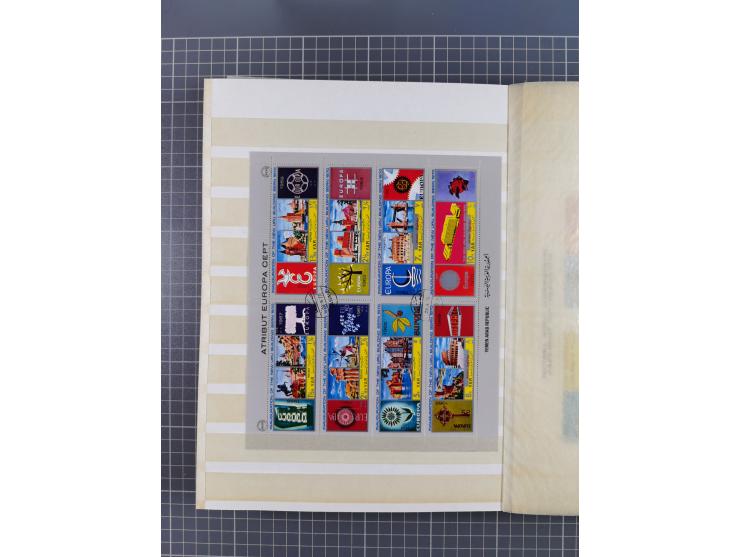 1961/70 (ca.), mint never hinged and used selection, including souvenir sheets, neatly housed in 2 stockbooks